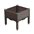 Raised Herb & Flower Planter | 40 cm, Dark Brown