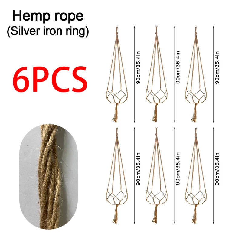 Natural Macrame Plant Hanger