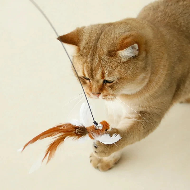 Feather & Bell Cat Teaser Replacement Head