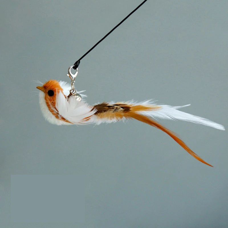 Feather & Bell Cat Teaser Replacement Head