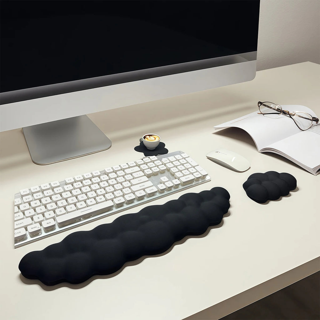 Cloud Desk Wrist Rest Set | Three Pieces