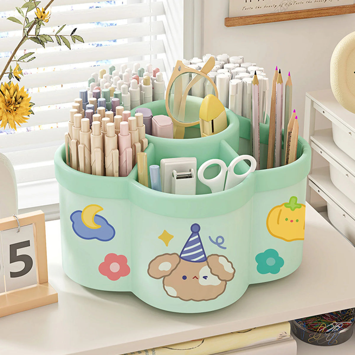 Rotating Desktop Pen Organiser