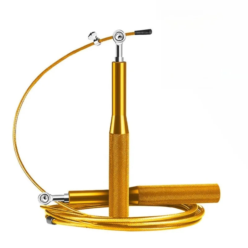 Adjustable Alloy-Handle Skipping Rope