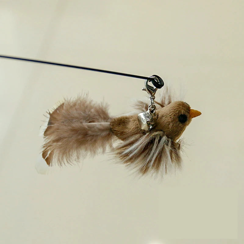 Feather & Bell Cat Teaser Replacement Head