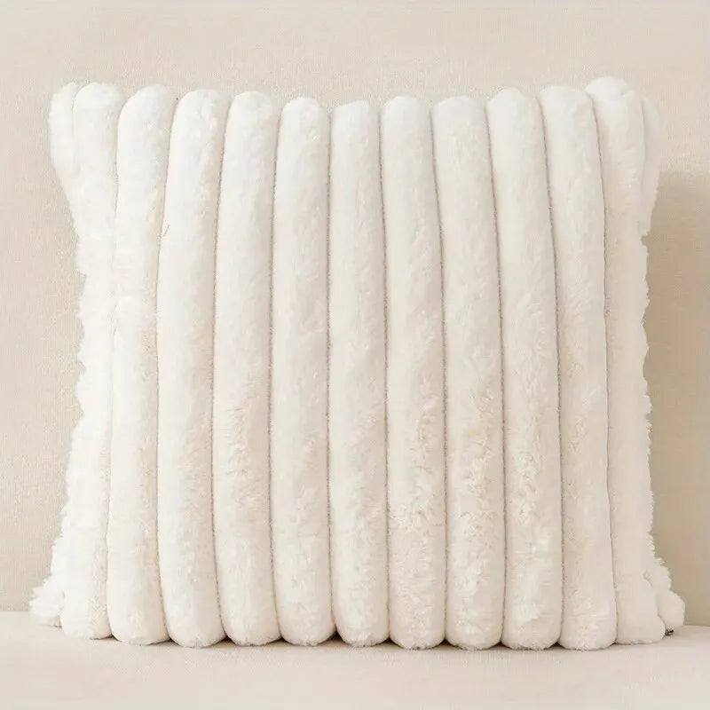Wide Stripe Corduroy Cushion Cover