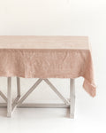 Stonewashed Linen Tablecloth | 213 × 152 cm