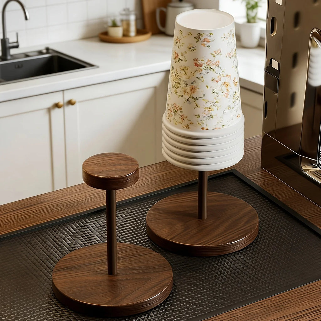 Timber Coffee-Corner Cup Holder