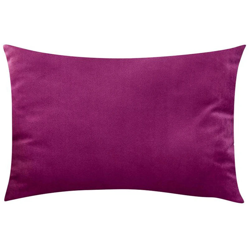 Classic Velvet Lumbar Cushion Cover