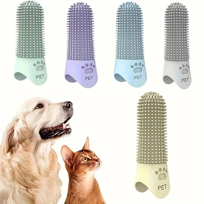 Silicone Pet Finger Toothbrush