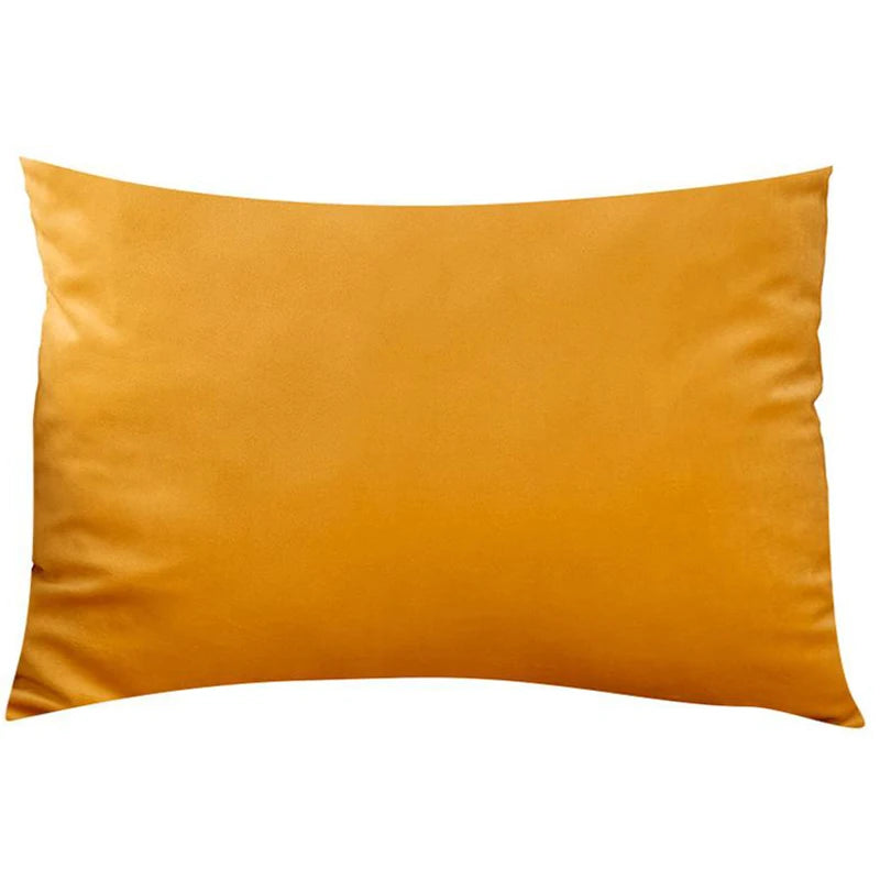 Classic Velvet Lumbar Cushion Cover