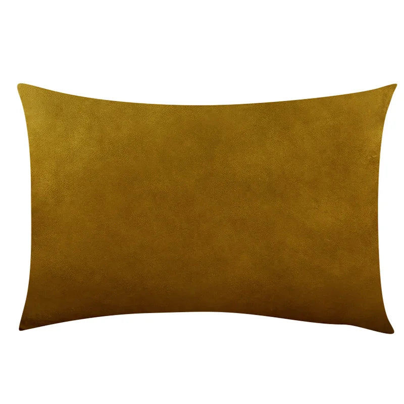 Classic Velvet Lumbar Cushion Cover