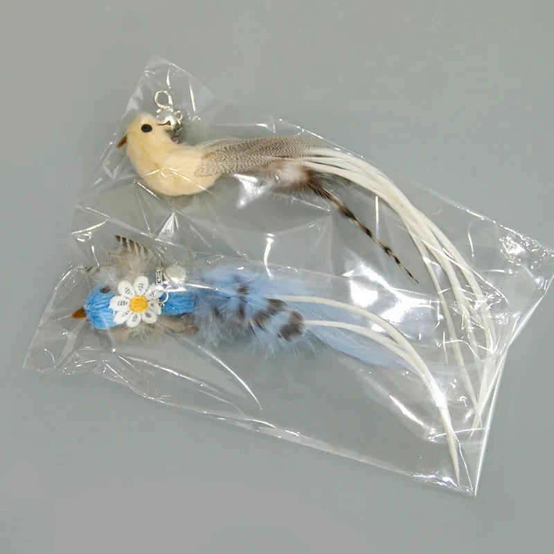 Feather & Bell Cat Teaser Replacement Head