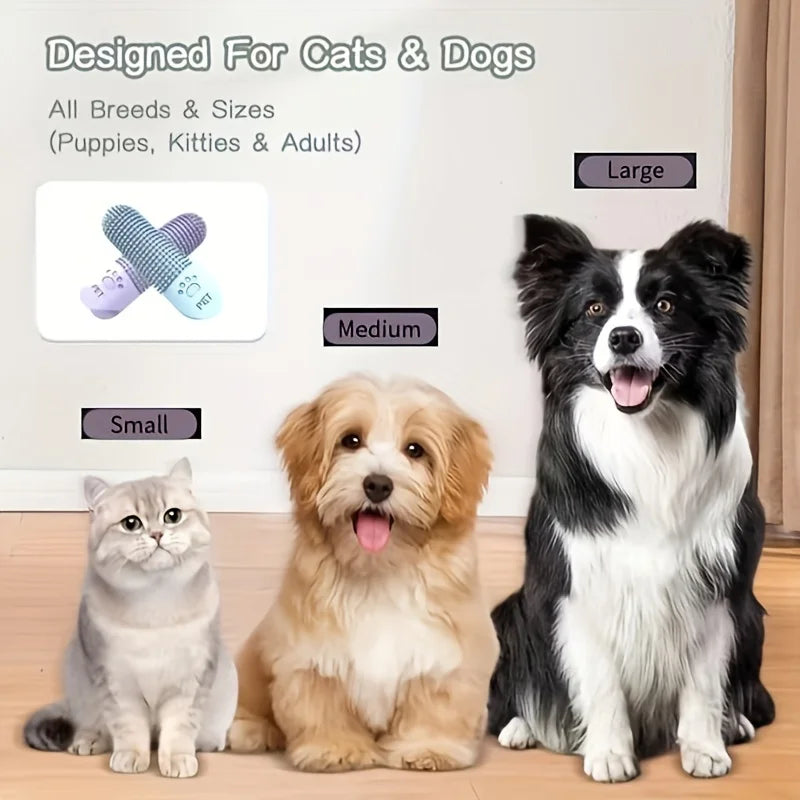 Silicone Pet Finger Toothbrush