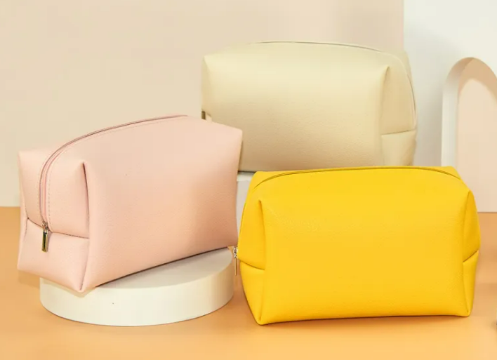 Minimal PU Toiletry Pouch