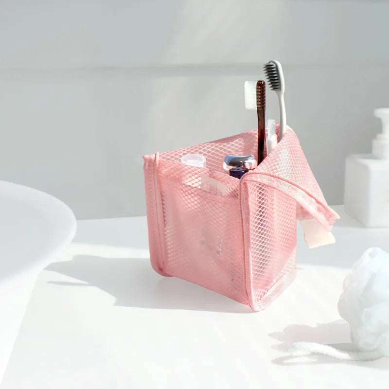 Mesh Travel Toiletry Organiser