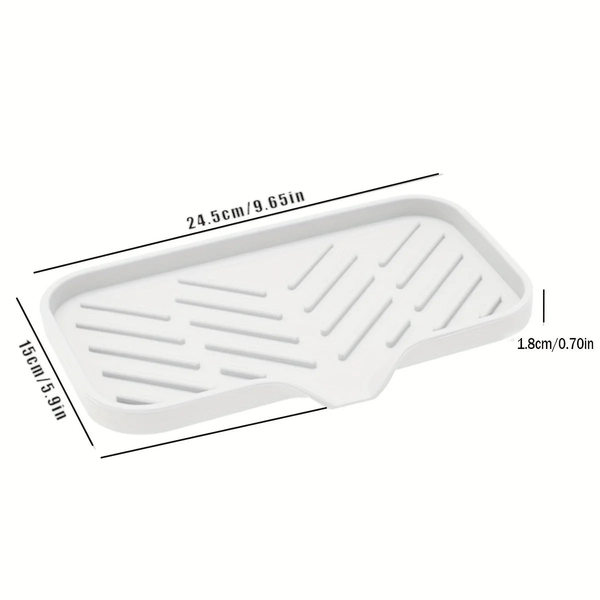 Silicone Sink Draining Tray