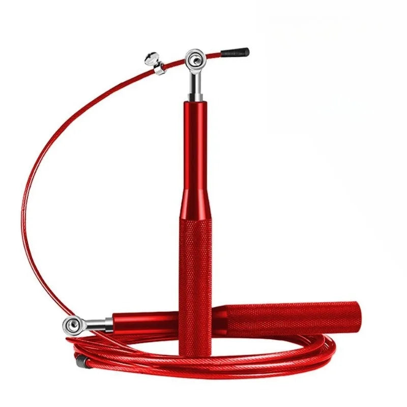 Adjustable Alloy-Handle Skipping Rope