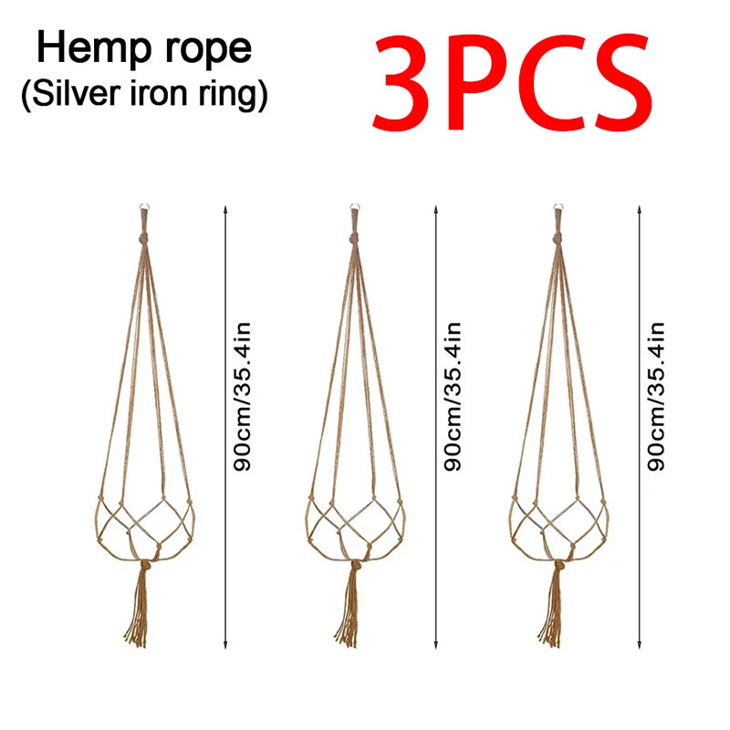 Natural Macrame Plant Hanger