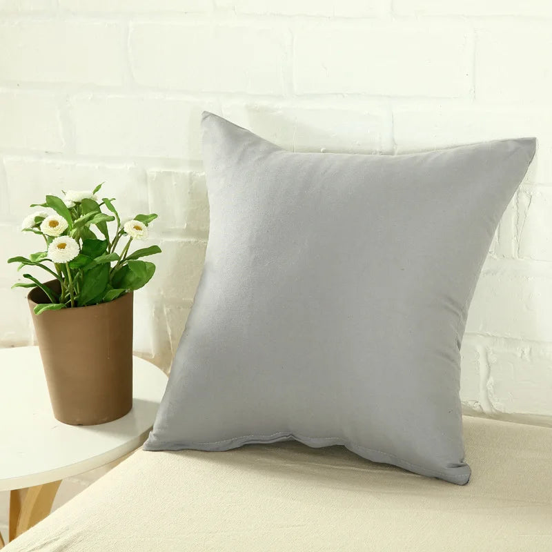 Everyday Solid Cushion Cover