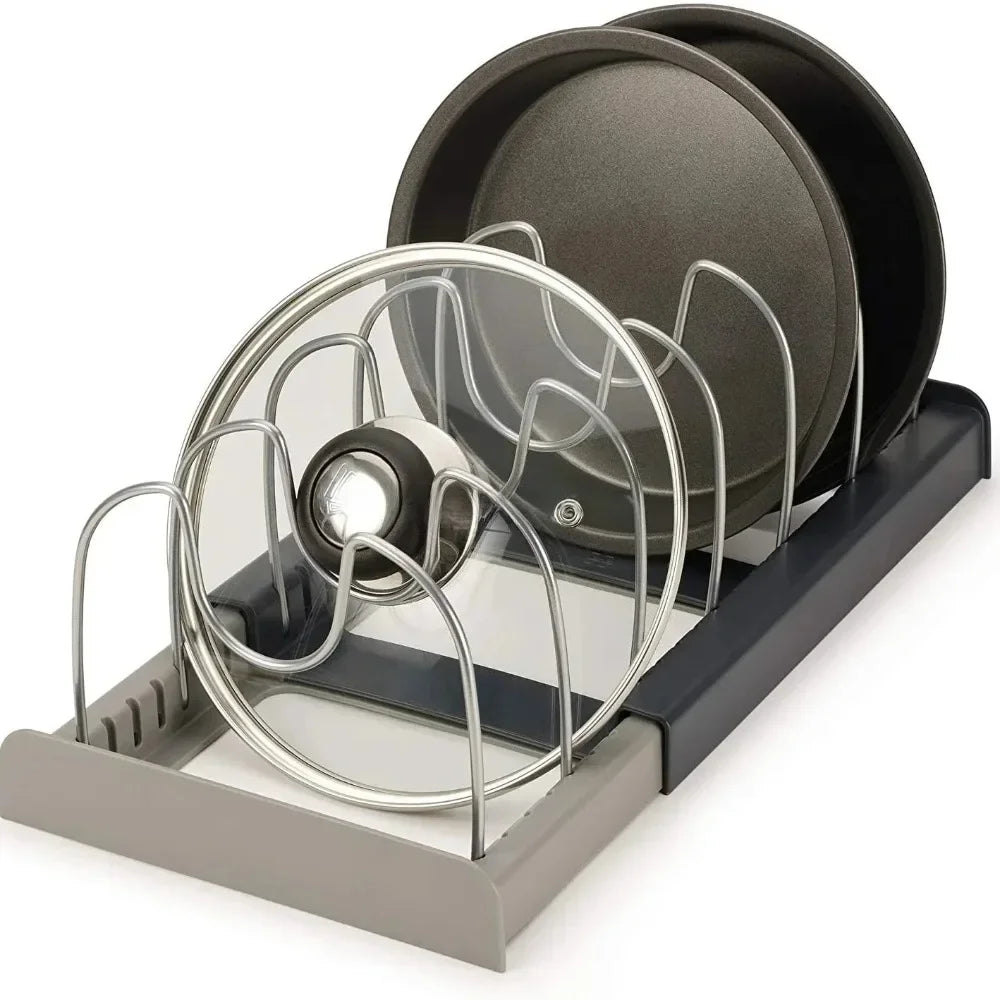 Adjustable Pot & Lid Rack