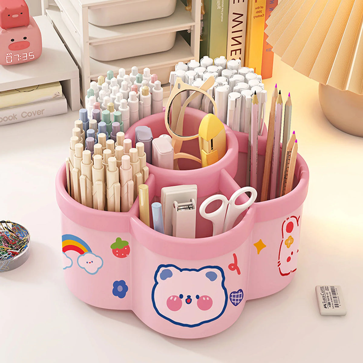 Rotating Desktop Pen Organiser