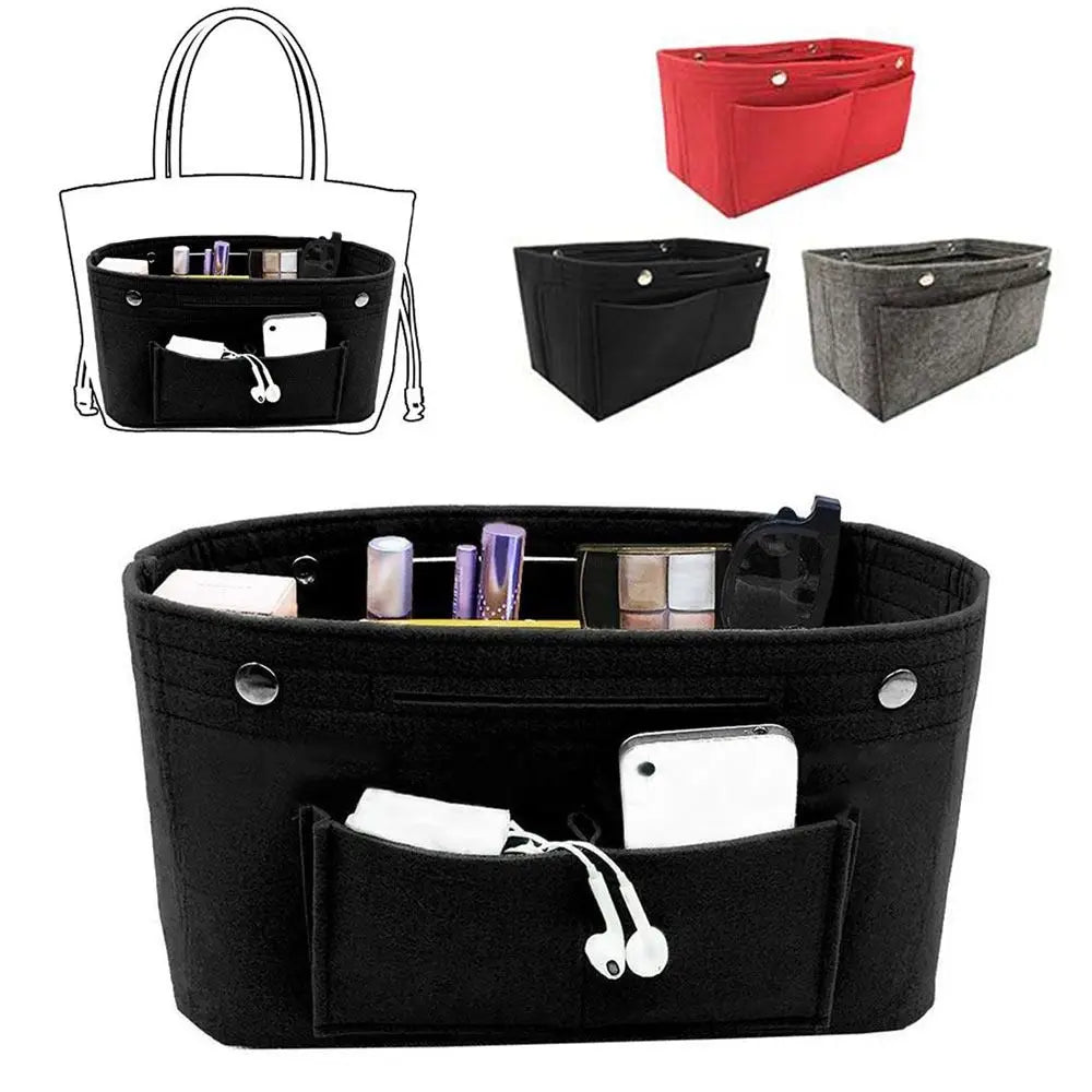 Felt Handbag Organiser Insert