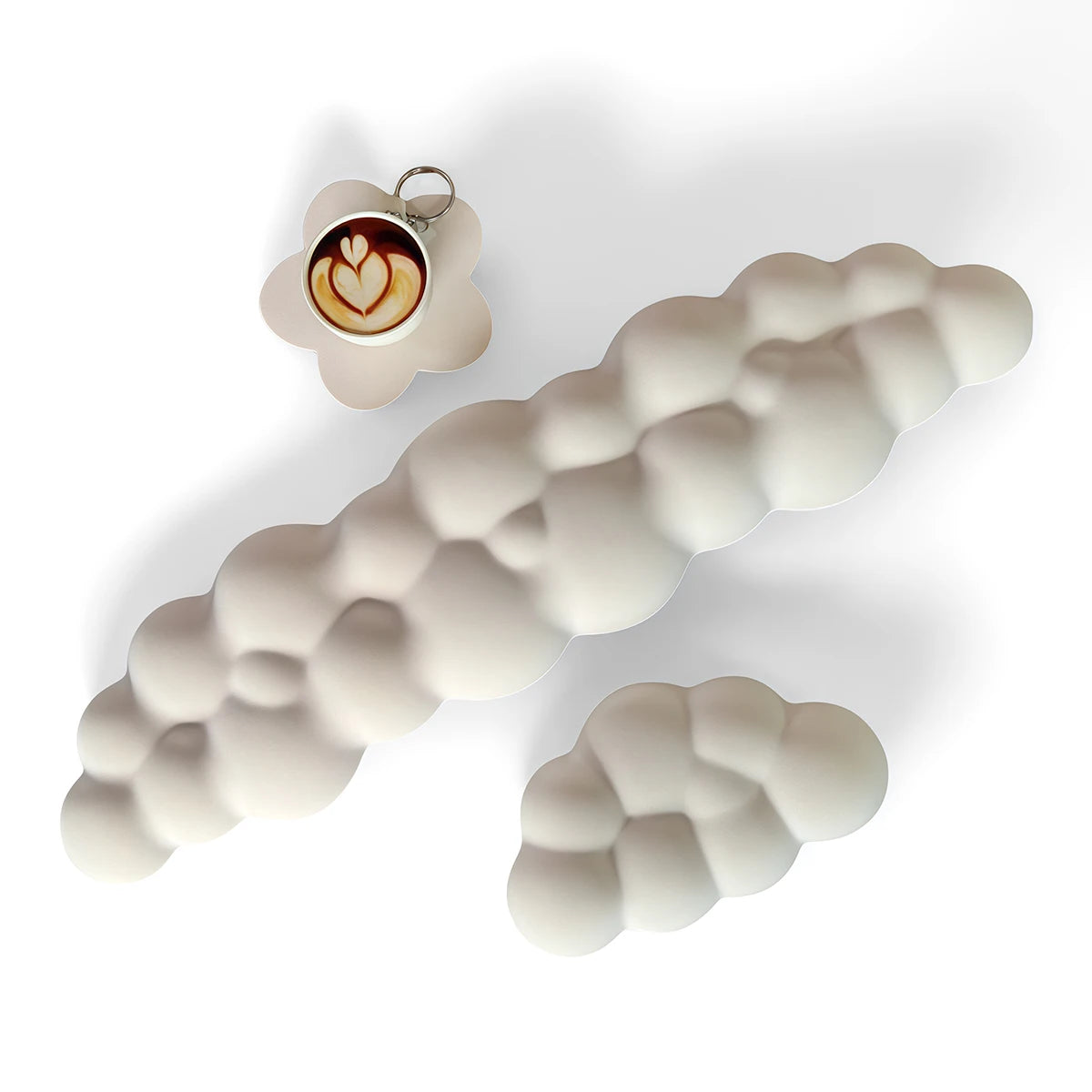 Cloud Desk Wrist Rest Set | Three Pieces