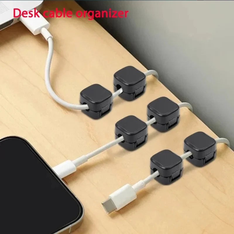 Magnetic Desk Cable Clips