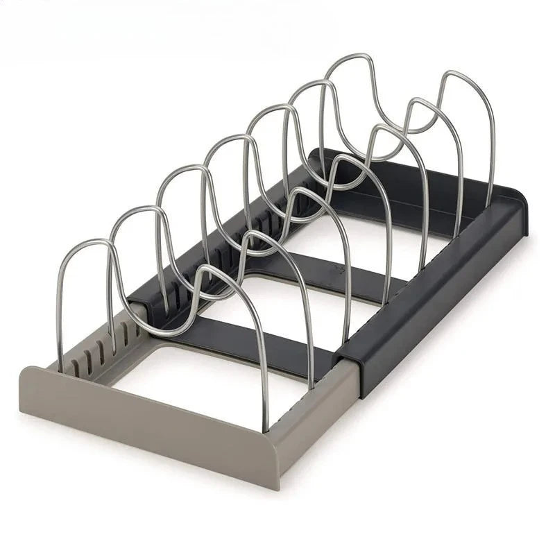 Adjustable Pot & Lid Rack