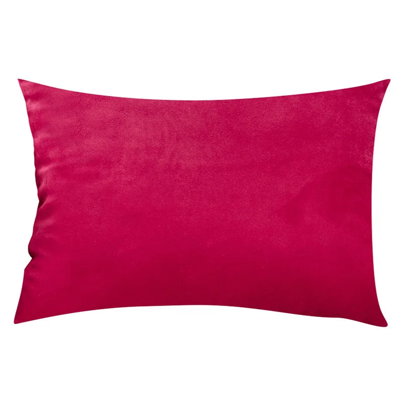 Classic Velvet Lumbar Cushion Cover