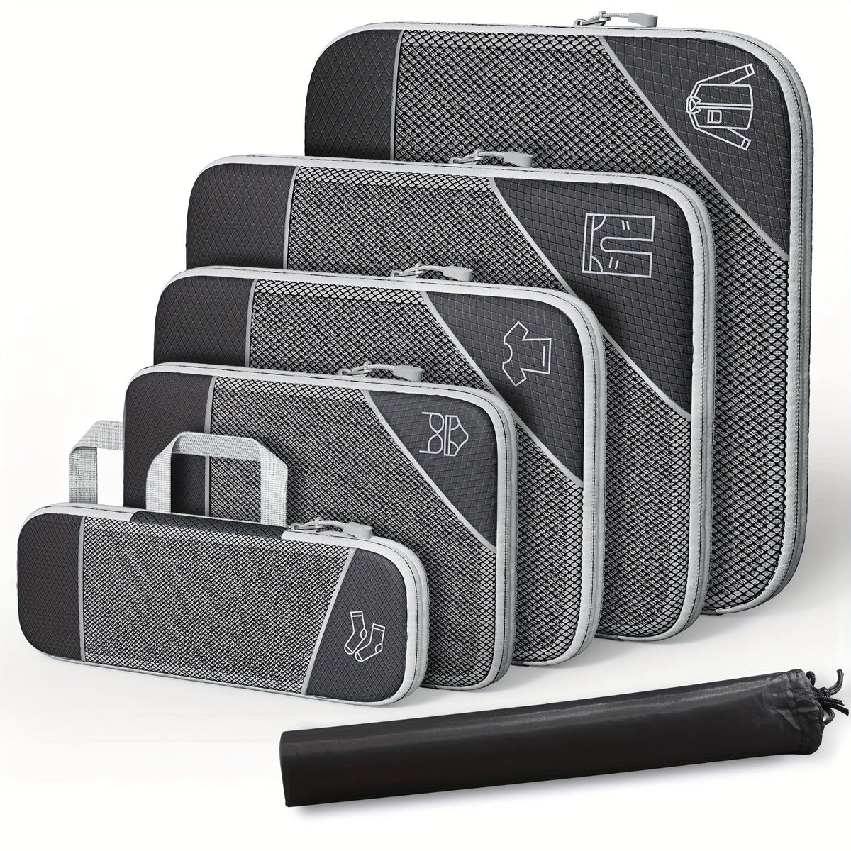 Compression Packing Cubes | Six-Piece Set
