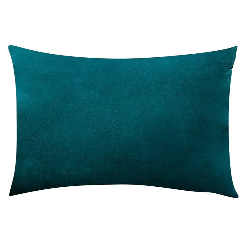 Classic Velvet Lumbar Cushion Cover