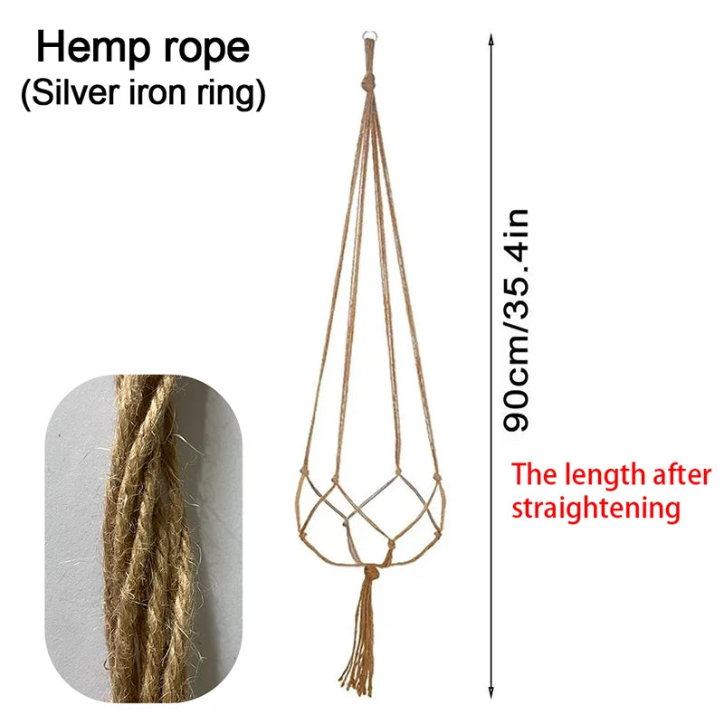 Natural Macrame Plant Hanger