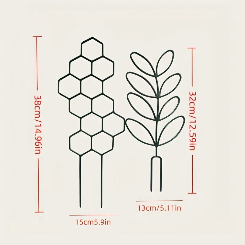 Mini Climbing Plant Trellises | Set of Three