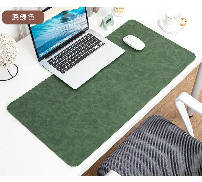 Everyday Leather-Look Desk Mat
