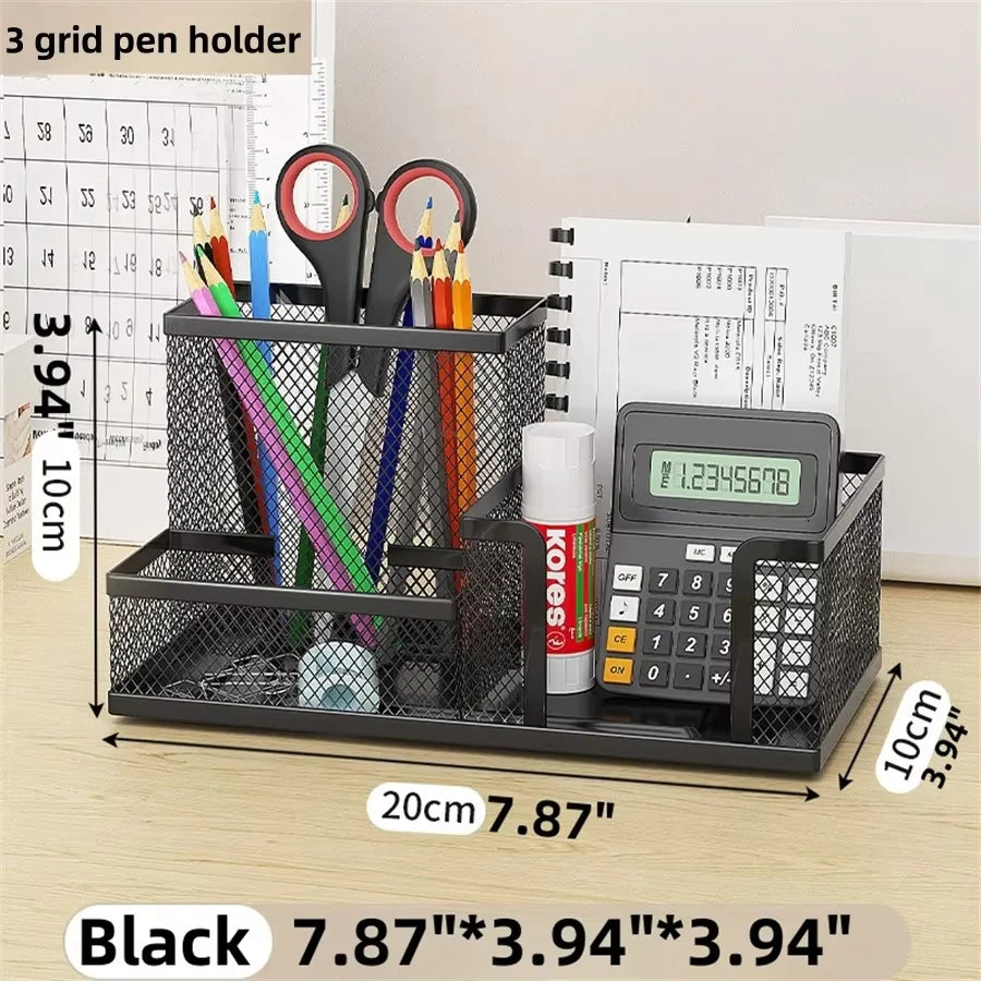 Black Mesh Desk Caddy