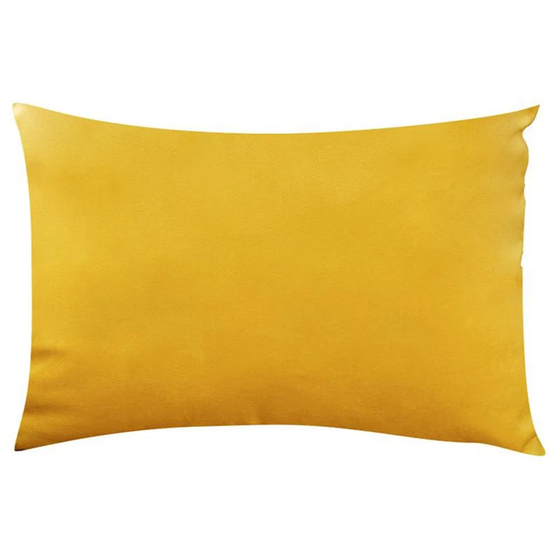 Classic Velvet Lumbar Cushion Cover