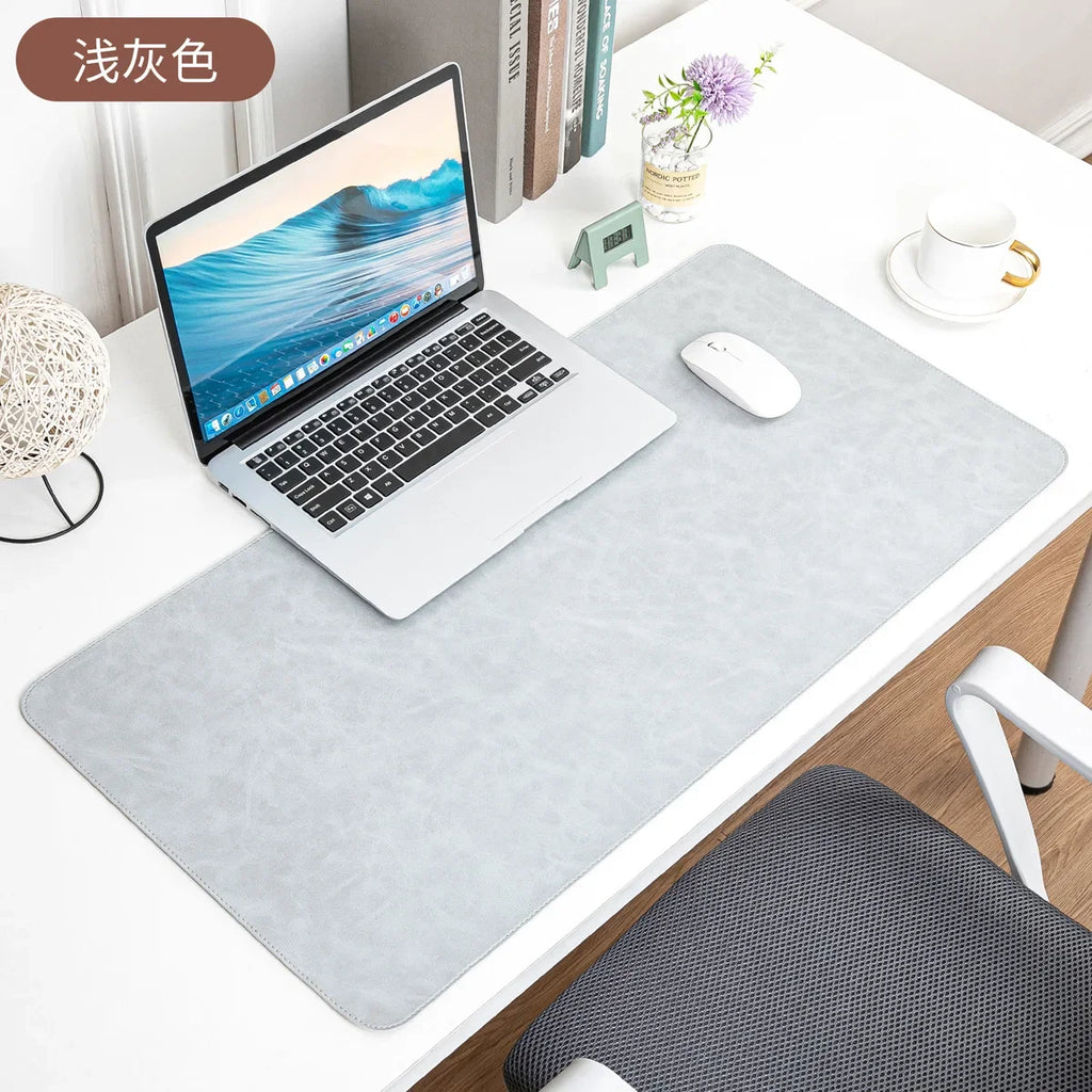 Everyday Leather-Look Desk Mat