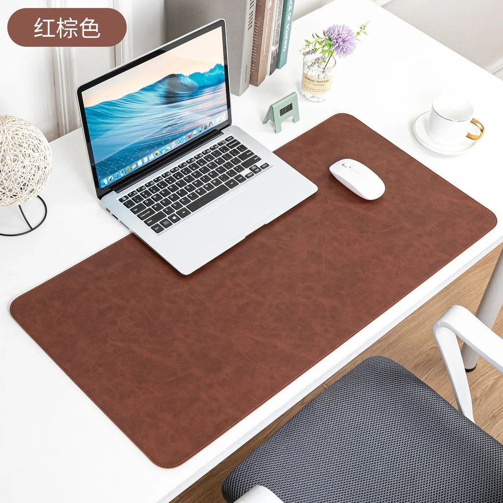 Everyday Leather-Look Desk Mat