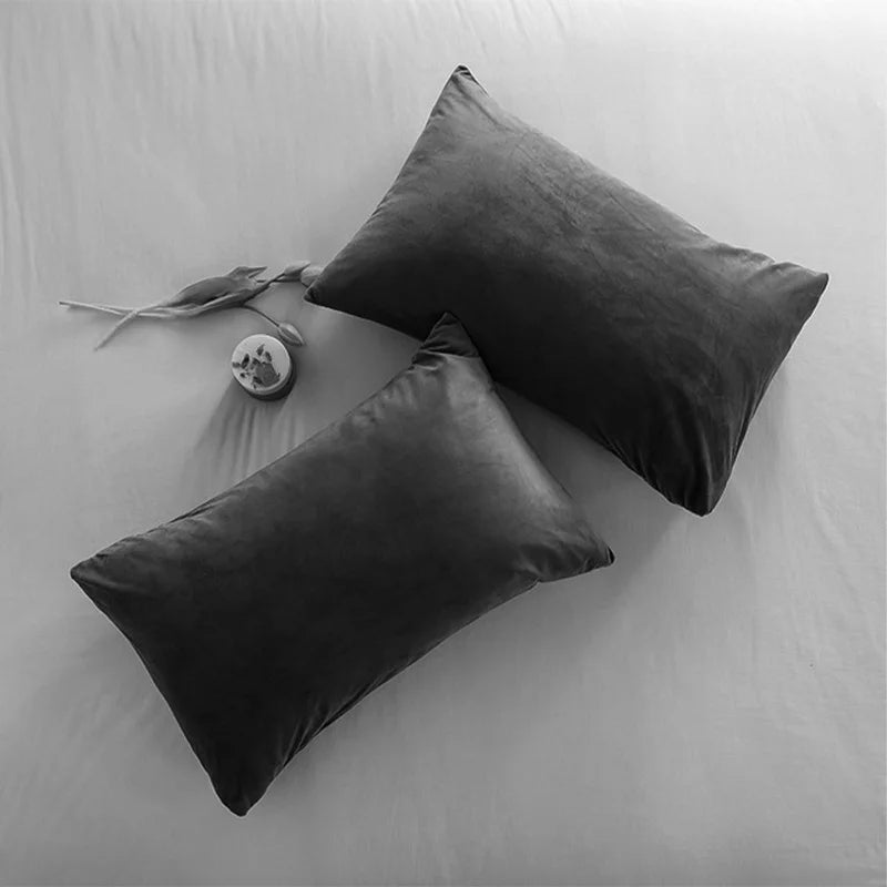 Classic Velvet Lumbar Cushion Cover