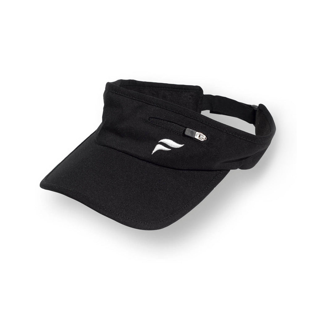 Fly Active Running Visor | Zip Pocket