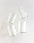 Hammered Recycled Glasses | Set of Four