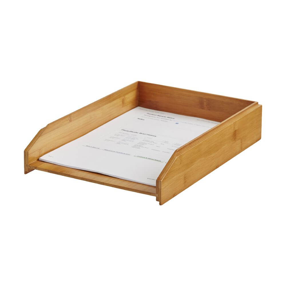 Bamboo Document Tray | Natural
