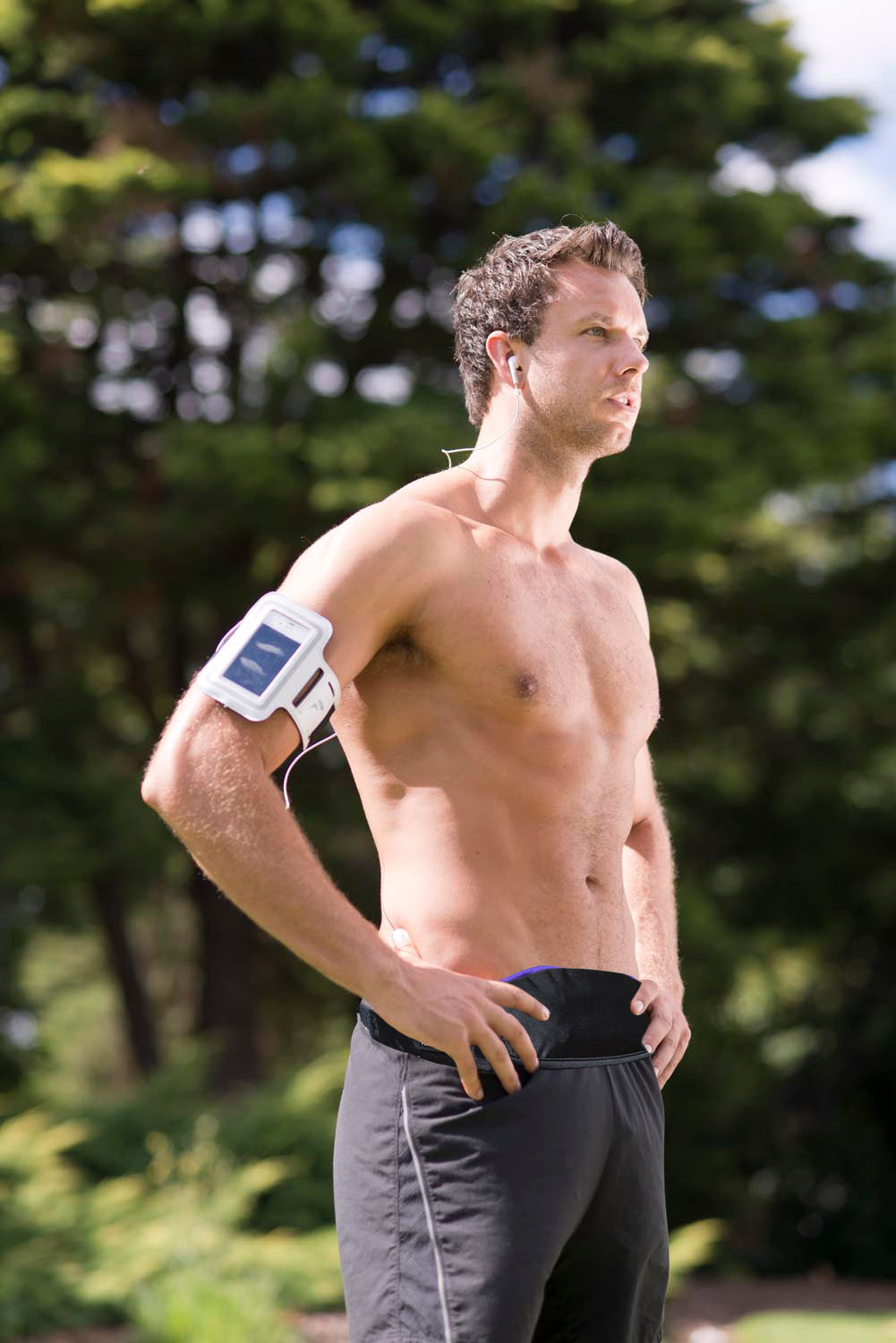 Fly Active Performance Waist Pocket | Purple Trim