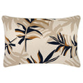 Alfresco Beige Piped Lumbar Cushion Cover | 35 × 50 cm