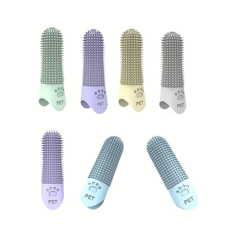 Silicone Pet Finger Toothbrush