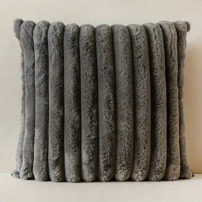 Wide Stripe Corduroy Cushion Cover