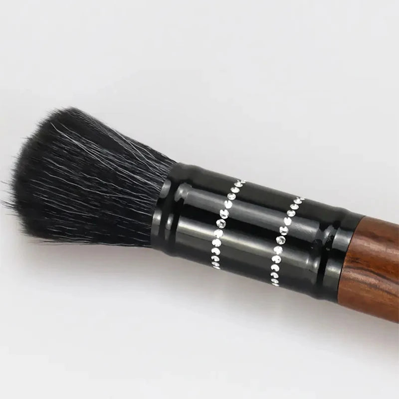 Timber-Handle Coffee Grinder Brush