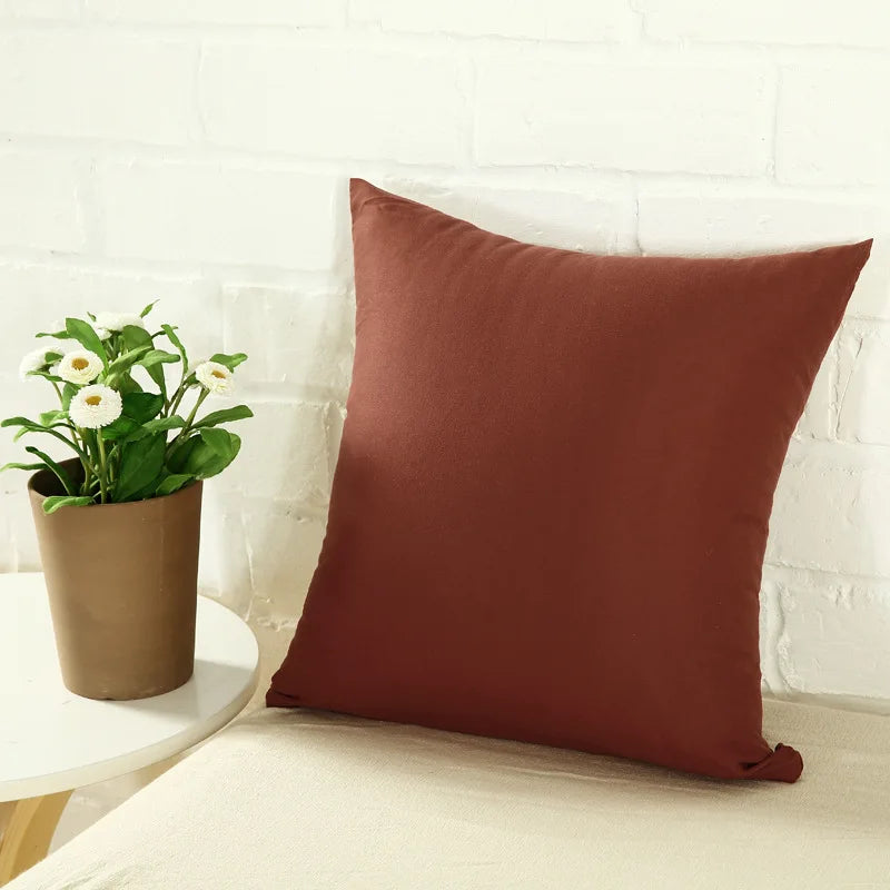 Everyday Solid Cushion Cover