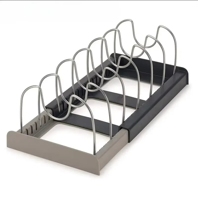 Adjustable Pot & Lid Rack